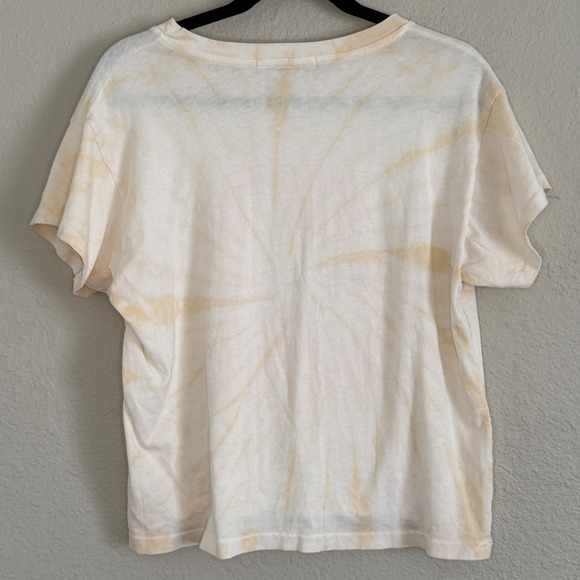 DAYDREAMER Womens Large Neon Floral Tie Dye Love Free Tee Boho Hippie Indie - Picture 3 of 7